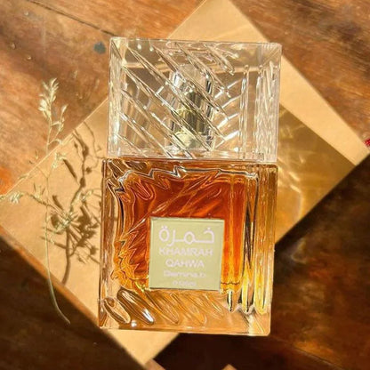 Khamrah Arabian Oud Perfume 100ml – Long Lasting Unisex Luxury Fragrance Gift Box