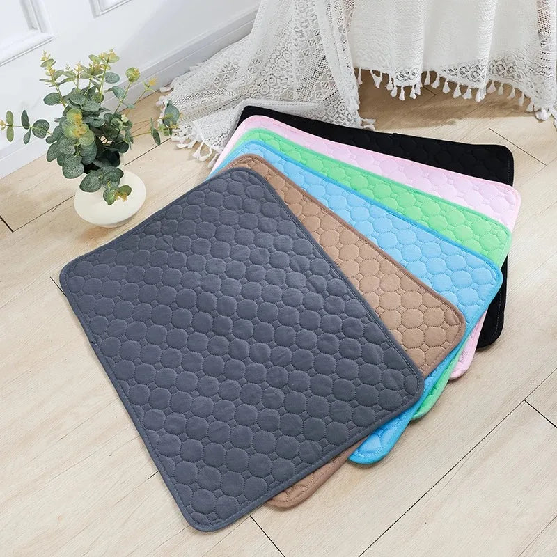 Reusable Dog Pee Pad – Washable Absorbent Puppy Training Mat & Pet Bed Protector