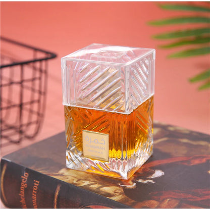 Khamrah Arabian Oud Perfume 100ml – Long Lasting Unisex Luxury Fragrance Gift Box