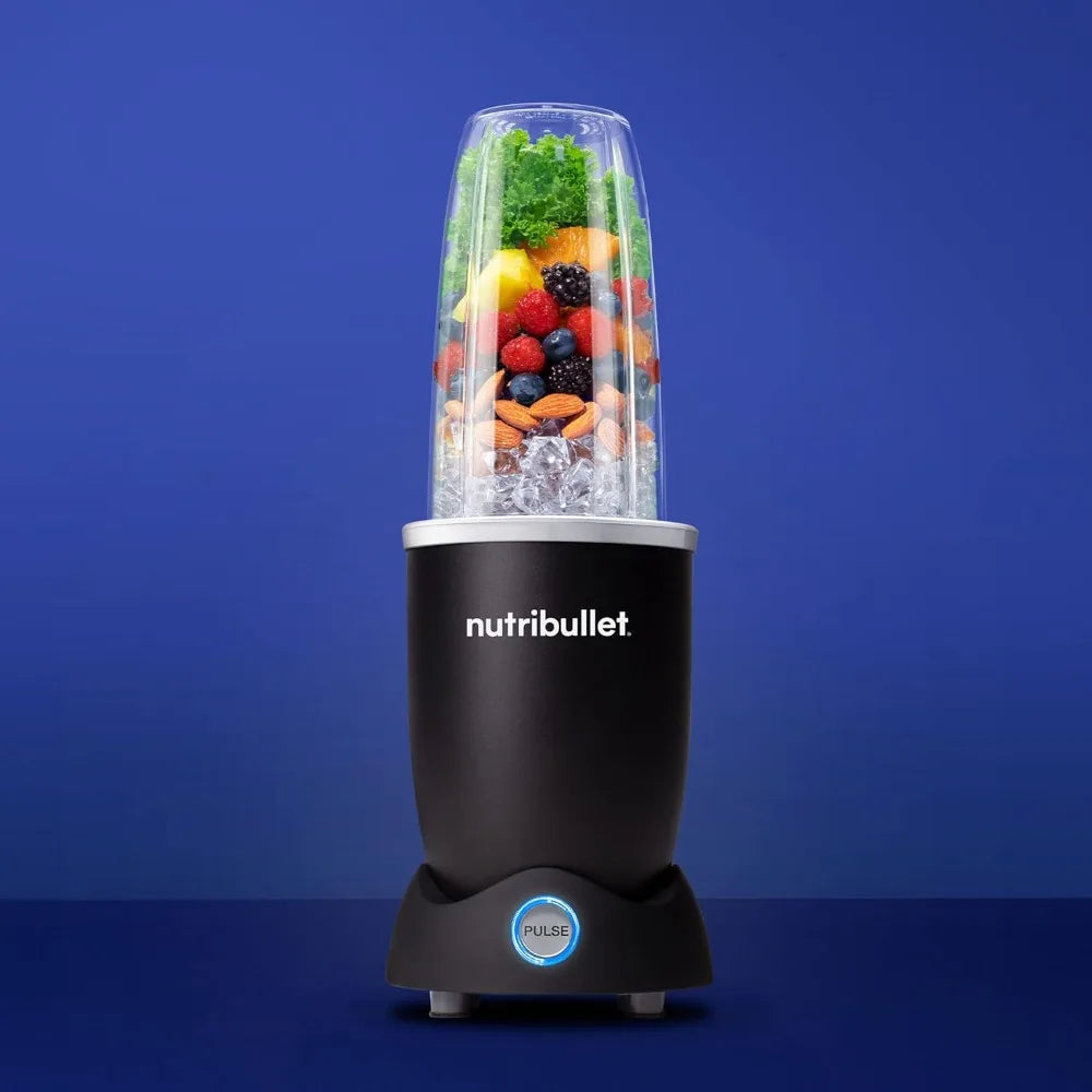 1200W Personal Blender — 32oz & 24oz Cups | Pulse Function | Dishwasher Safe | Matte Black
