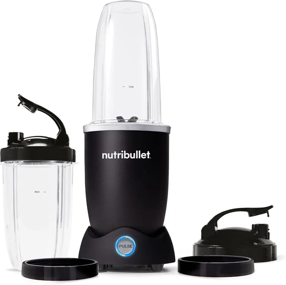1200W Personal Blender — 32oz & 24oz Cups | Pulse Function | Dishwasher Safe | Matte Black