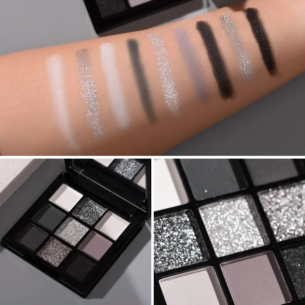 9 - Color Smoky Eyeshadow Palette – Long Lasting Waterproof Makeup - My Store
