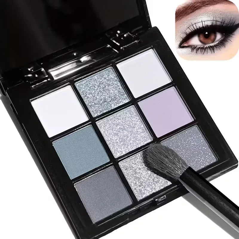 9 - Color Smoky Eyeshadow Palette – Long Lasting Waterproof Makeup - My Store