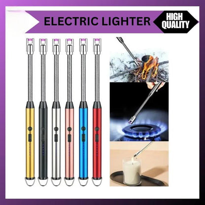 Rechargeable Electric Lighter – Multicolor Portable Arc Lighter