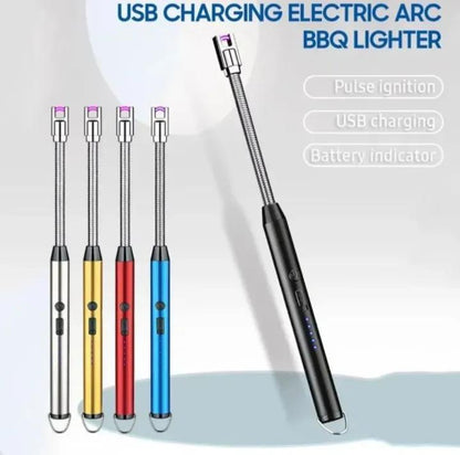 Rechargeable Electric Lighter – Multicolor Portable Arc Lighter