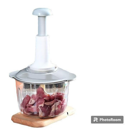 Manual Hand Chopper – Multipurpose Kitchen Vegetable & Fruit Cutter