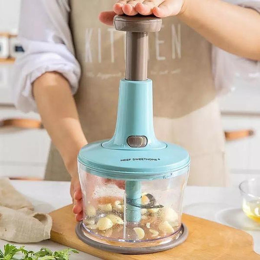 Manual Hand Chopper – Multipurpose Kitchen Vegetable & Fruit Cutter
