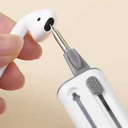 4-in-1 Earphone Cleaning Pen – Multi-Function Cleaning Tool for AirPods, Earbuds, Charging Cases & Electronics