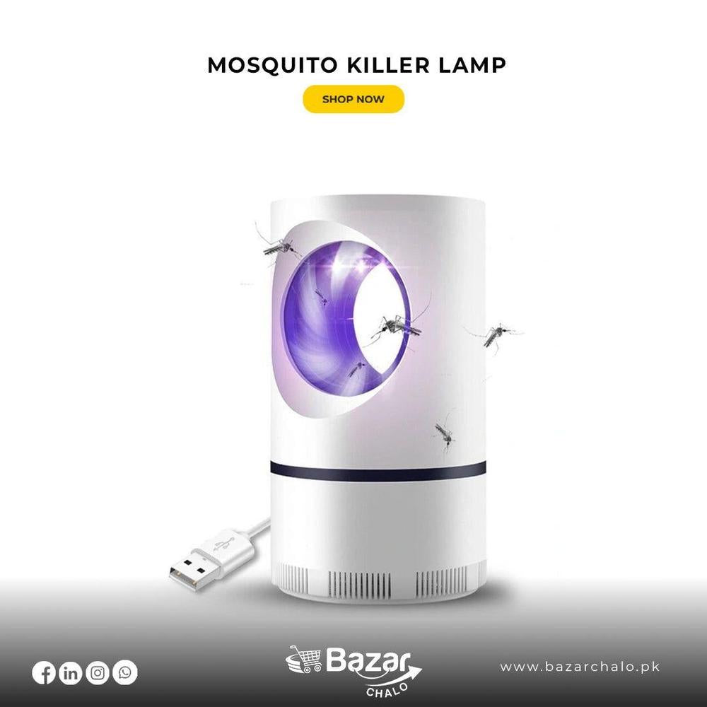 USB Rechargeable Mosquito Killer Lamp – Portable Electric Insect Trap for Home & Bedroom