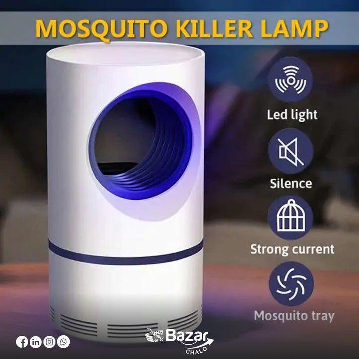 USB Rechargeable Mosquito Killer Lamp – Portable Electric Insect Trap for Home & Bedroom