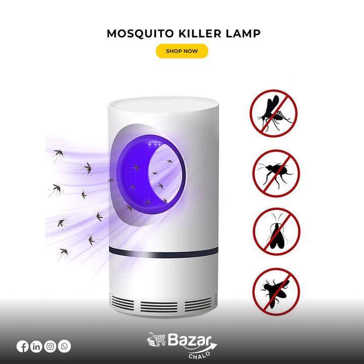 USB Rechargeable Mosquito Killer Lamp – Portable Electric Insect Trap for Home & Bedroom