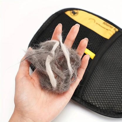 Large Pet Hair Removal Grooming Gloves – Reusable Static Fur Remover for Cats & Dogs - My Store